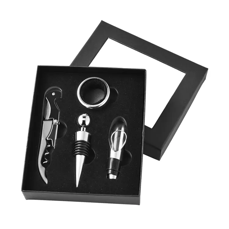 4pcs alak accessories karton box set ng alak