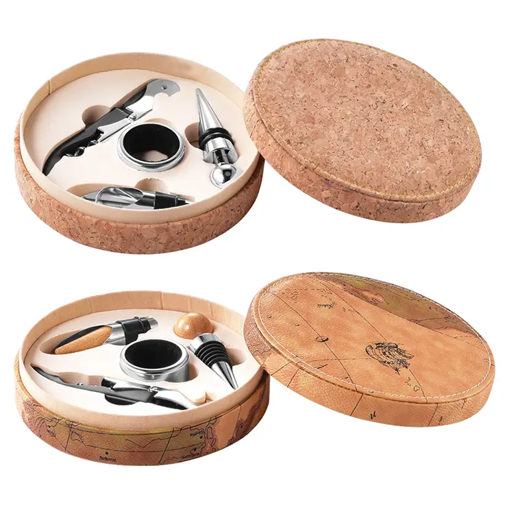 Cork box pu alak set