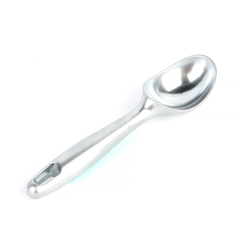 Propesyonal na Zinc Alloy Ice Cream Scoop na may Kumportableng Grip Dishwasher Safe