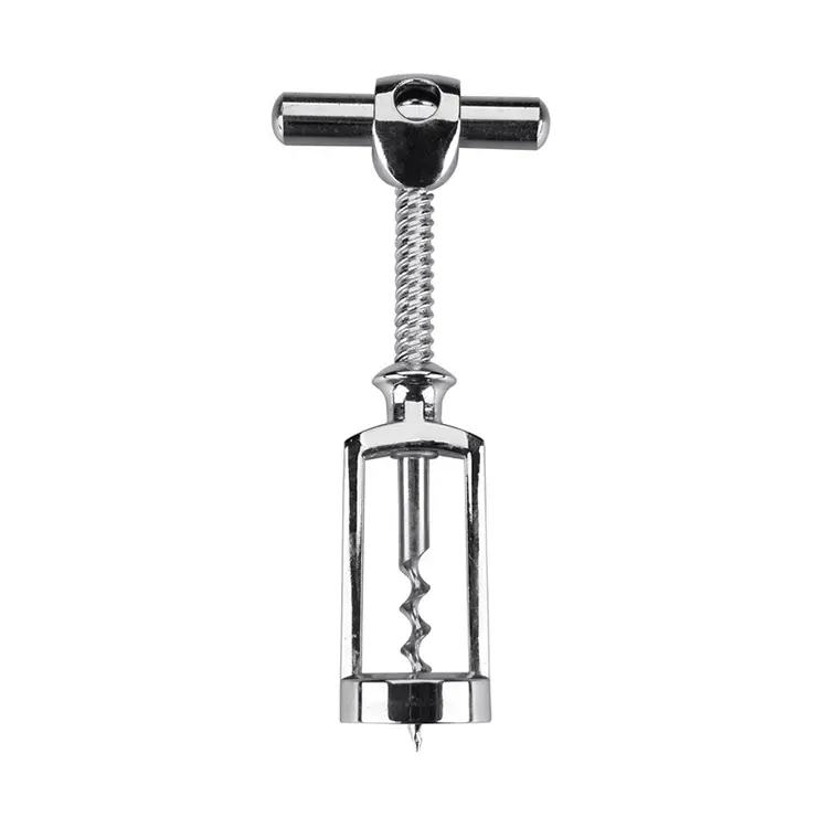 T hugis simpleng alak corkscrew